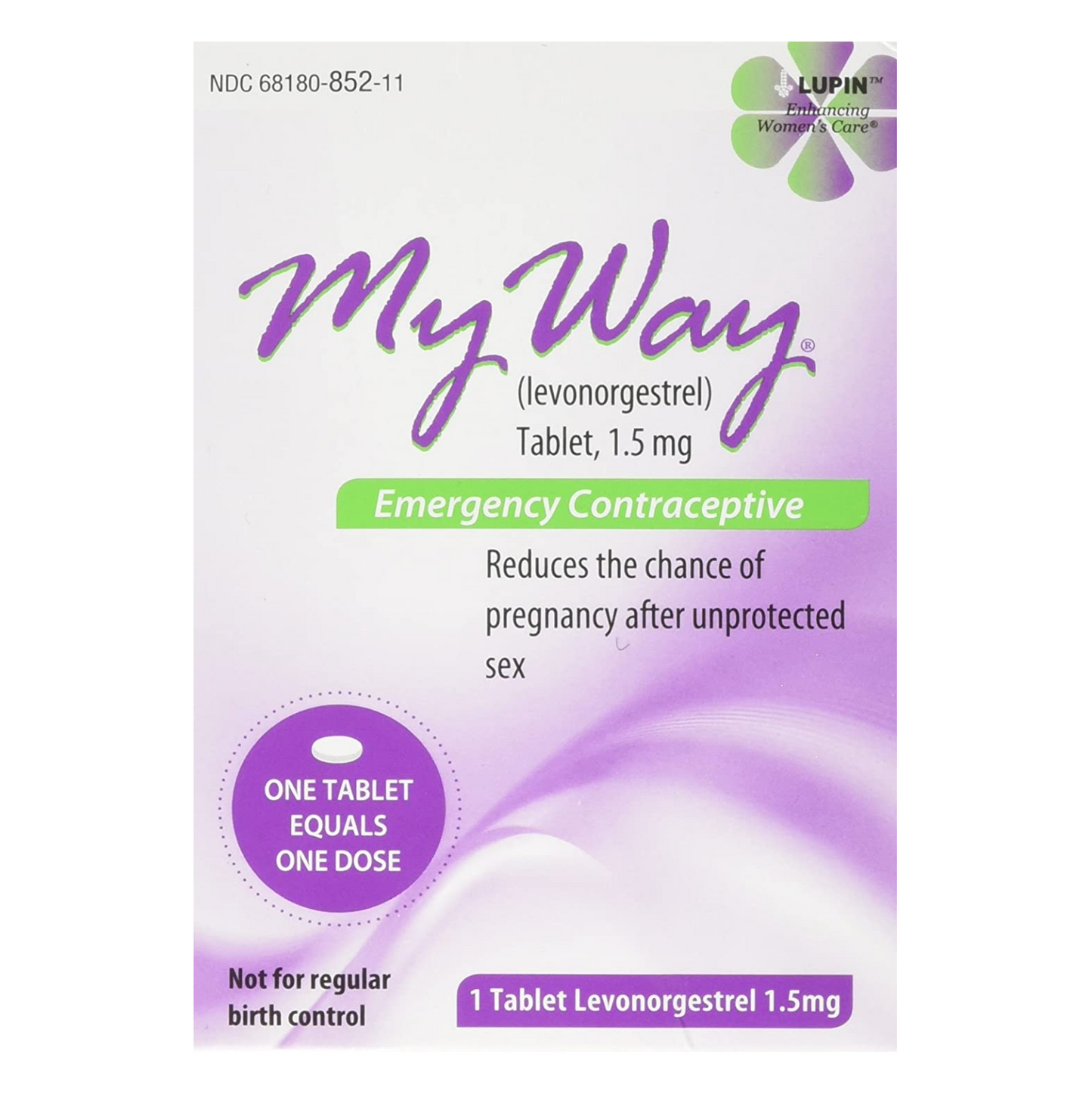My Way Emergency Contraceptive Pill - Morning After Ecp Tablet